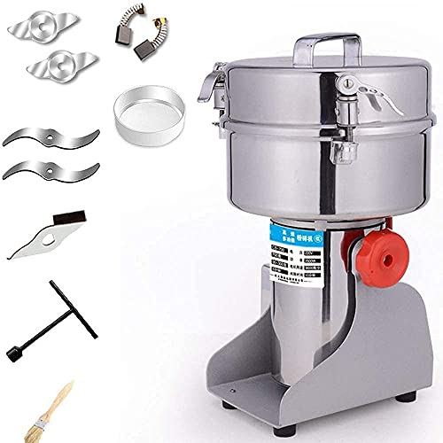 Automatic Brewing Coffee Grinder Products 300G Electric Grain Grinder 1500W Superfine Stainless Steel Grain Mill for Grinding Various Grains Spice Mill Herb Grinder, Pulverizer Powder Grinder