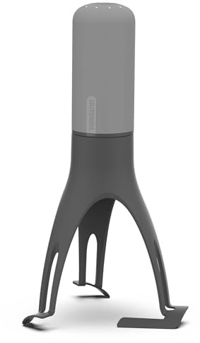 Uutensil Stirr Plus - Der einzigartige automatische Pfannenrührer mit Timer - wiederaufladbarer USB-Ständer - Grau