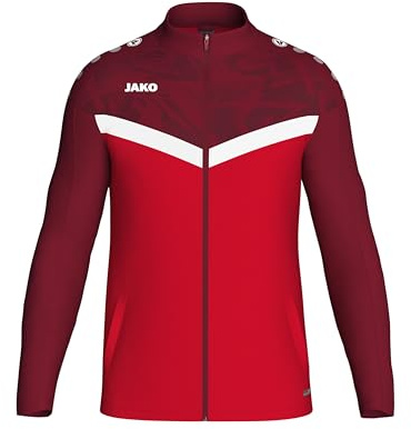 JAKO Polyesterjacka för män, ikonisk sportjacka