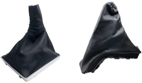 Schaltsack Schaltmanschette Für Opel Für Astra H Schaltknauf Gamasche Boot Abdeckung Hebel Boot Handbremse Griffe Auto Anti Slip Parkplatz Boot Beschützer Schaltkopf (Farbe : Combo Black)