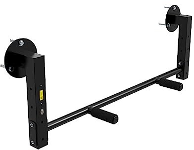 XCSCUK Klimmzugstange, Multifunktions-Reckstange zur Wandmontage, robuster Türtrainer, geeignet für Heim-Fitnessstudio, Garage