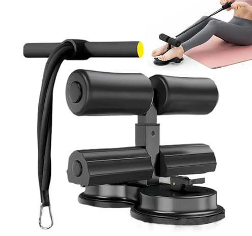 Assistent Maskinträning – magövningsutrustning | Sätt i maskinen för ABS | Justerbar sit -up-stång sugkoppshållare | Home Fitness aktivitet magtränare | Utrustning för AB