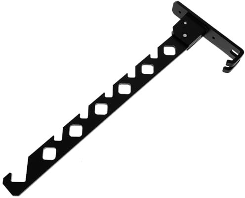 Cabilock Stendibiancheria in Metallo Pieghevole Supporto Per Stendere Indumenti Stendibiancheria Da Parete Per Camera Da Letto e Lavanderia