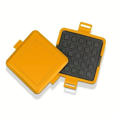 Microonde toastie Maker, forno a microonde Sandwich Maker, forno a microonde toastie sandwich Maker, tostapane più croccante (giallo)