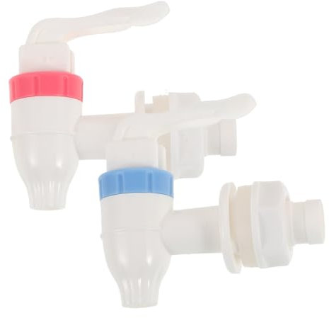 HOMSFOU 2stücke Zapfhahn Für Getränkespender Wasserhahn Aus Kunststoff Für Wasserspender Ersatzteil Für Wasserspenderhahn Wasserhahnzubehör Für Täglichen Gebrauch