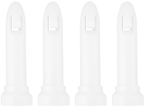 OTOTEC 4pcs Washing Machine Shock Absorber Pin 124004124/2 Compatible with AEG Compatible with Electrolux 7.4 x 1.4cm White