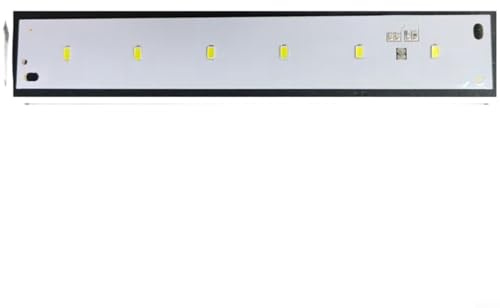 TONIXY 1 paquete de barra de luz LED para refrigerador Shanghai Suoyi Bcd-459Wedgp, tira de repuesto blanca de 12 V 2 W, interior brillante de bajo consumo para panel de iluminación de 20 x 3 cm