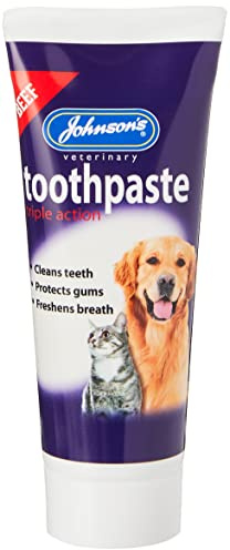 Johnsons Beef Flavoured Toothpaste,White,50 gm
