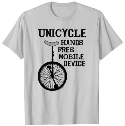 Einrad Mobile Device Bold T-Shirt