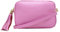 Tracollina Borsa Donna in Pelle Dollaro Italiana Borsetta a Spalla (Rosa)