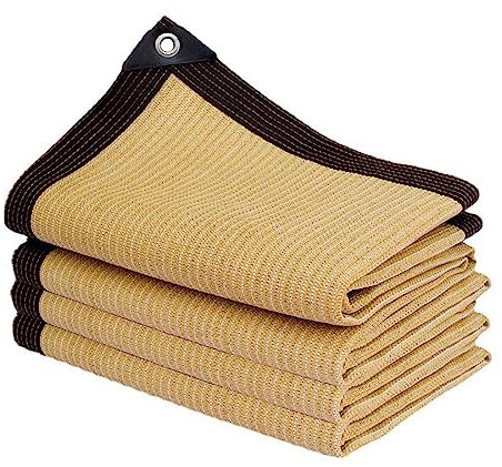 PanHuiWen Voiles D'Ombrage Toile D'Ombrage Mat Voile D'Ombrage A Planter Filet Moustiquaire Tissu D'Ombre Tente D'Ombrage Filet Dombrage,3x6m