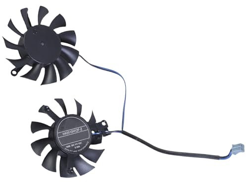 ULIJTH Ventilateur de refroidissement pour carte graphique GTX1650 LPOCV1 50 mm 12 V 2 broches VGA ventilateur de remplacement HA5510H12FZ