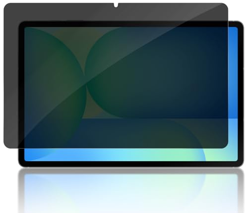 LanQii Sichtschutz für Galaxy Tab S10 FE, 360-Grad PET Privacy Schutzfolie | Sichtschutz für Samsung Galaxy Tab S10 FE (10,9 Zoll) 2025, Blickschutzfilter, Anti-Spy Schutzfolie