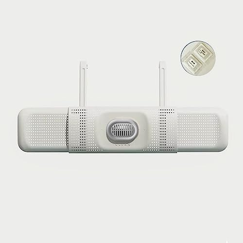 Deflector de ventilación – Control de aire acondicionado universal montado en la pared, diseño sin instalación para una gestión óptima del flujo de aire
