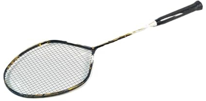 ZQINGQING Badminton Set Racchetta da Badminton a V in Fibra di Carbonio, Superficie della Racchetta allargata, tolleranza migliorata, Accessori Inclusi, Borsa(1PCS Bagged)