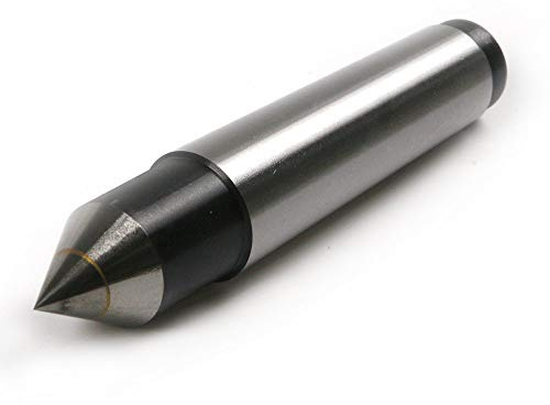 Chiloskit Hard Alloy MT 3# 60 Degree Point MT3 Morse Taper Lathes Dead Center (MT3#)