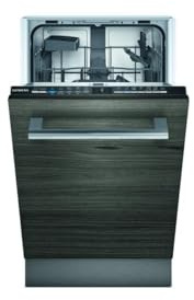 Siemens SR61HX12KE iQ100 Vollintegrierter Geschirrspüler, E, 70 kWh, 9 MGD, Smart Home kompatibel via Home Connect, Hygiene Plus Programm, varioSpeed Plus