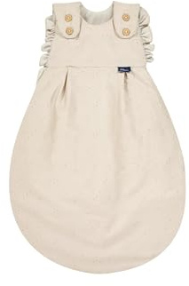 Alvi Baby-Mäxchen Außensack Bio-Baumwolle | Baby Schlafsack mit 2.5 TOG aus Bio-Baumwolle für Sommer und Winter als Ganzjahresschlafsack für Kleinkinder