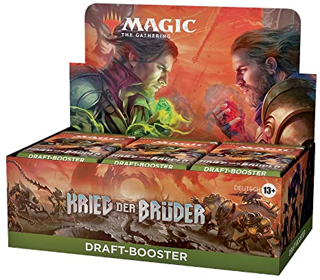 Magic: The Gathering Krieg der Brüder Draft-Booster-Display, 36 Booster (Deutsche Version)