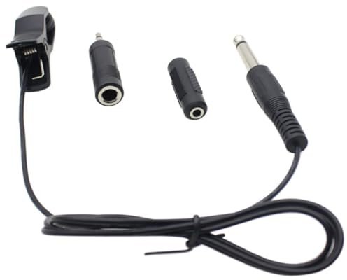 Vaguelly Gitarren-tonabnehmer Für Akustikgitarre Clip-on-tonabnehmer 3 5 Mm Zubehör Für Musikinstrumente Aus Sicherem Material