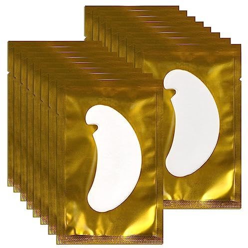 Lunamoon Augenpads für Wimpernverlängerung Wimpern Pads U-Shape 50Paar | Wimpernverlängerung Pad,Wimpern Augenpads,Eyelash Pad,Wimpern Patches,Eye Patch for Lash Extension,Wimpern Extension Zubehör