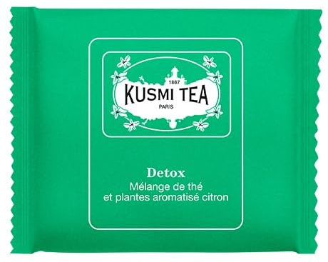 KUSMI TEA - BIO DETOX - Box mit umhüllten Teebeuteln (50)