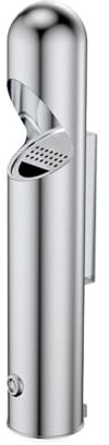DFHS46JK Standaschenbecher Wandaschenbecher for den Außenbereich, Edelstahl, Aschesäule, Rauch, Zigarettenkippe, Mülleimer, Sammlung von Zigarettenkippen Outdoor-Aschenbecher