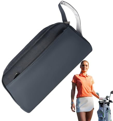 Golf Tee Organizer, Golf Valuables Pouch, Golf Supply Holder, Compact Golf Bag, Golf Utility Case, Lightweight Golf Clutch, Golf Ball Case, Golfing Storage Pouch, Golf Club Accessories for Sports Use