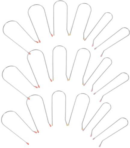 Vaguelly 24pièces Pinces Pour Chauffants Électriques Accessoires Pour Pince De Remplacement Pour Chauffant Facile à Utiliser Design Polyvalent