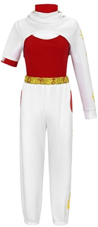 CR ROLECOS Nova Zombies 4 Costume for Adult Nove Shool Uniform Cheerleading Costume Halloween Dress Up 3pcs Set