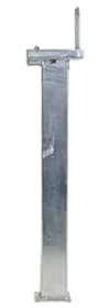 The Ramp People Telescopic Parking Bollard Retractable Steel Security Post for Car Parks and Driveways
