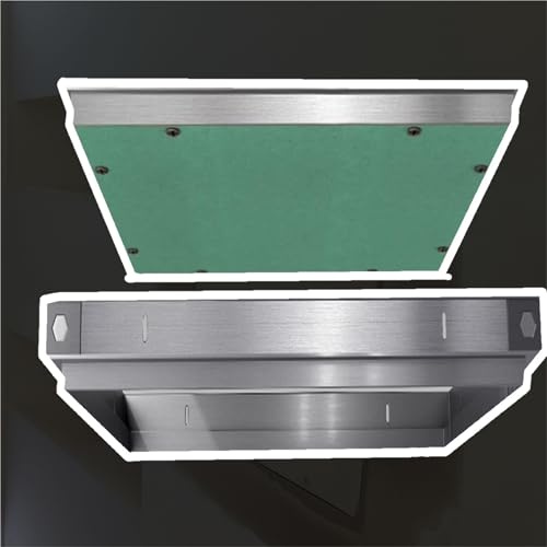 porta di ispezione cartongesso Pannello Per Porta Di Accesso Alla Soffitta, Piastra Frontale Di Ispezione Nascosta Rimovibile Per Piastra Frontale Per Parete Doccia,(L W 50cm x 60cm)