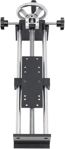 simprueH Manual Push-Pull Force Test Bench with Gauge Stand, for Accurate Compression and Tension Testing in Industrial and Laboratory Settings