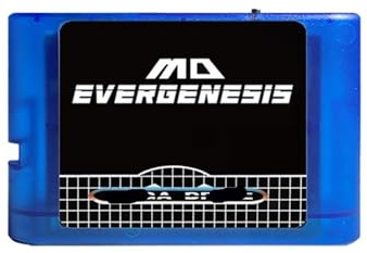 Cartuccia Di Gioco EDMD 3000 In 1 Con Scheda Mini SD Da 4 GB - Compatibile Con SEGA Genesis Mega Drive MD, Scheda Flash For Giochi Retrò For Giochi Classici A 16 Bit(Blue)