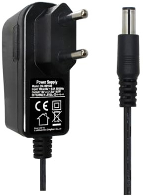 Security-01 AC zu DC 12V 1,5A Netzteil Adapter, Stecker 5,5mm x 2,1mm für CCTV-Kamera DVR LED String Licht