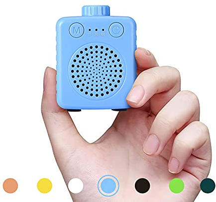 Portable White Noise Machine Baby, FANSBEN 13 Soothing Sounds Therapy Super Mini Sleep Sound Machine for Sleeping Babies Adults with Adjustable Volume for Home Office Travel, Blue