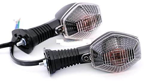 YFZCLYZAXET Clear Turn Signal Indicator Light For GSF 600/650/1200/1250 N/S Bandit GSF1250SA GSX650F GSX1250FA Motorcycle Blinker Lamp