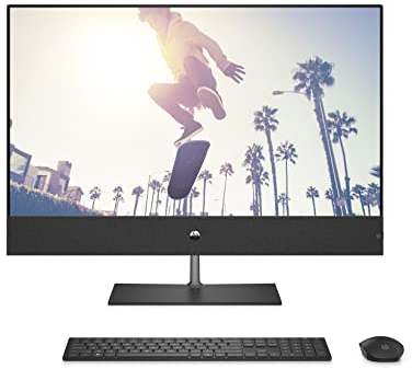 HP Pavilion All in One PC | 31,5 Zoll 4K UHD Display | Intel Core i7-13700T | 32GB RAM | 2TB SSD | NVIDIA GeForce RTX 3050 Ti 4GB | 5MP MP-IR-Privacy Cam | Windows 11 Home | QWERTZ Tastatur | Schwarz