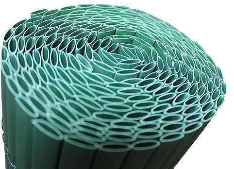 INTRECCI Rotolo Arelle in PVC, Cannette da Giardino, Recinzione Giardino, 1.5x3 m, per Esterno, Resistente alle Intemperie, Migliora la Privacy, Scherma Vento e Sole, Colore Verde