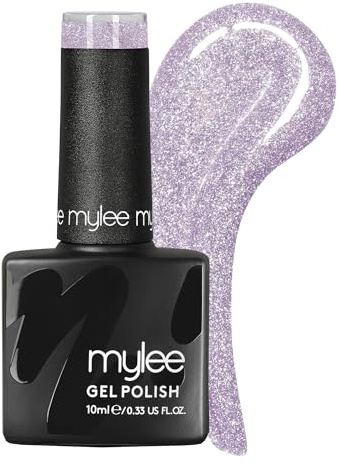 Mylee Reflektierender Gel-Nagellack 10ml [Gigi] UV/LED Maniküre, Pediküre | für professionellen Gebrauch im Salon sowie zu Hause [Spotlight Range] Lang anhaltend und mühelos aufzutragen