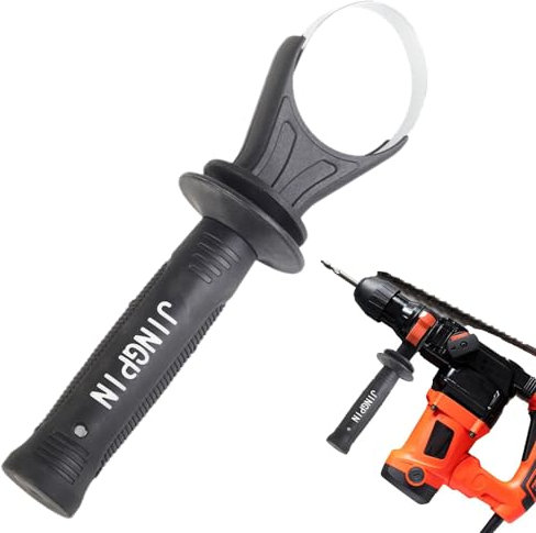 Elektrischer Hammergriff | Bohrhammer Seitengriff, Bohrmaschinenzubehör, Elektrowerkzeug Ersatzteil für Elektrohammer