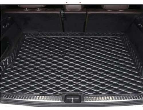 Kofferraummatte Für Ford Für Fiesta Für Fusion Für Mondeo Für Taurus Für Mustang Für Territorium Für Kuga Für S-max Für Expedition Für F150 Auto Stamm Matten Kofferraumwanne(Schwarz)