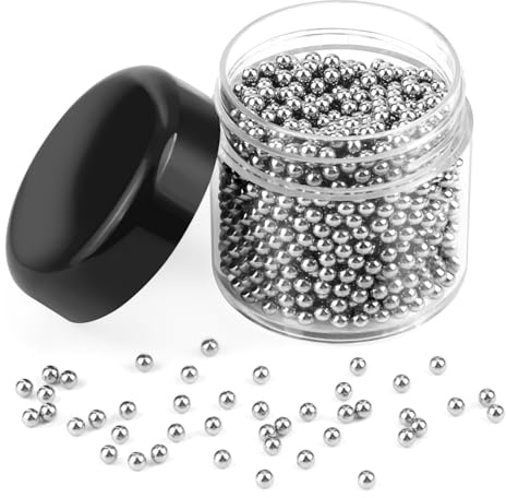 1500 Edelstahl Reinigungsperlen 3mm, Reinigungskugeln Für Glasflaschen