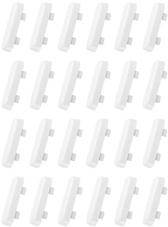 25 Pcs Window Drainage Cover Caps Plastic Water Caps Weep Hole Covers Replacement Drainage Caps for Windows Accessories