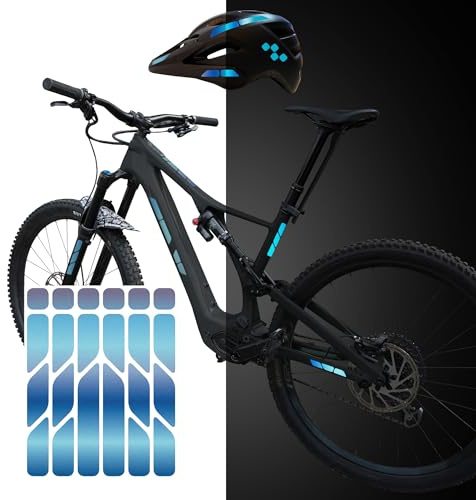 Riesel Design - Reflektierende Fahrrad Aufkleber re:Flex (15 x 11 cm)