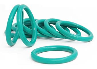 FKM O-Ring aus grünem Fluorkautschuk, hochtemperaturbeständig, Dichtungsring-Sortiment, für Lager, Pumpen, Straßenwalzen, Wasserleitungen, Ventile, O-Ringe, 22 x 3,5 mm (50 Stück in einem Beutel)