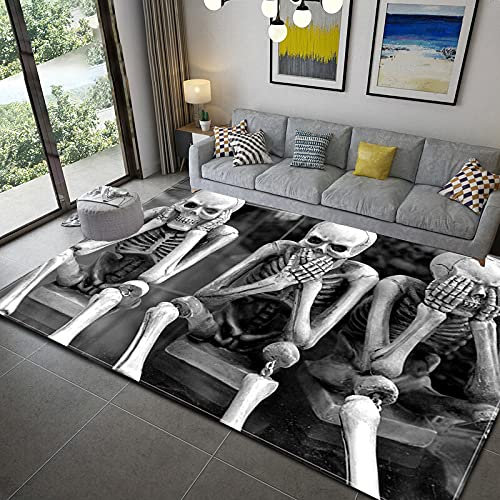 XuJinzisa Karikatur Teppich 3D Moderne Flanell modische Schlafzimmer Anti-Rutsch Teppich Wohnzimmer Teppich Teppich Home Dekoration P28351