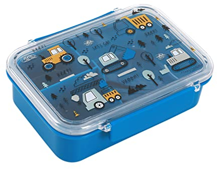 IDRINK®- Lunch box con divisorio, forchetta e cucchiaio 18.5 x 13.4 x 6 cm (TRUCK)