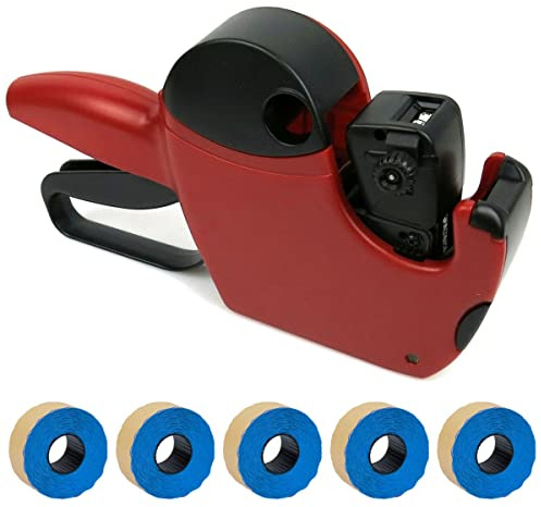 Preisauszeichner Jolly C6 6-stellig SET-ANGEBOT, einfacher Etikettenwechsel, unsere EMPFEHLUNG| inklusive 5 Etikettenrollen nach Wunsch | Auszeichner von PB-Onlinehandel