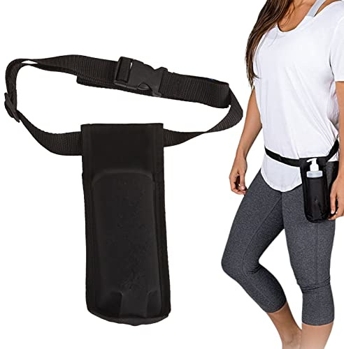 FILFEEL Massage-Holster-Gürtel, Einzelflaschen-Gürteltasche, Verstellbarer Schultergurt, Massagelotion, Massageöl, Hüfttasche für Masseusen, Parfümeure